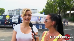 HITZEFREI Gamer girl Anny Aurora fucking a stranger