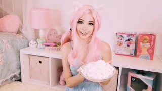 Belle Delphine gets huge dripping CREAMPIE - Petite