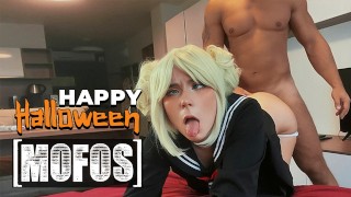 MOFOS – These Hot Teens Dress In Cosplay For Halloween! A Compilation - Cosplay