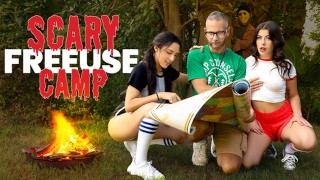 Shameless Camp Counselor Free Uses His Stubborn Campers Gal And Selena - FreeUse Fantasy - Cosplay