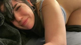 She gets fucked in her teen ass (facing camera) - Amateur